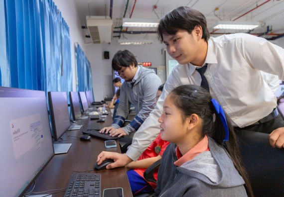 ภาพกิจกรรม  คณะวิทยาศาสตร์และเทคโนโลยี มหาวิทยาลัยราชภัฏกำแพงเพชร จัดกิจกรรมค่ายวิทยาศาสตร์สร้างสรรค์ ปั้นฝันเยาวชน ปีการศึกษา 2568