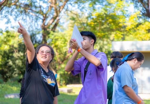 ภาพกิจกรรม  คณะวิทยาศาสตร์และเทคโนโลยี มหาวิทยาลัยราชภัฏกำแพงเพชร จัดกิจกรรมค่ายวิทยาศาสตร์สร้างสรรค์ ปั้นฝันเยาวชน ปีการศึกษา 2568