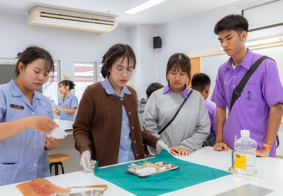 ภาพกิจกรรม  คณะวิทยาศาสตร์และเทคโนโลยี มหาวิทยาลัยราชภัฏกำแพงเพชร จัดกิจกรรมค่ายวิทยาศาสตร์สร้างสรรค์ ปั้นฝันเยาวชน ปีการศึกษา 2568