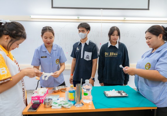 ภาพกิจกรรม  คณะวิทยาศาสตร์และเทคโนโลยี มหาวิทยาลัยราชภัฏกำแพงเพชร จัดกิจกรรมค่ายวิทยาศาสตร์สร้างสรรค์ ปั้นฝันเยาวชน ปีการศึกษา 2568