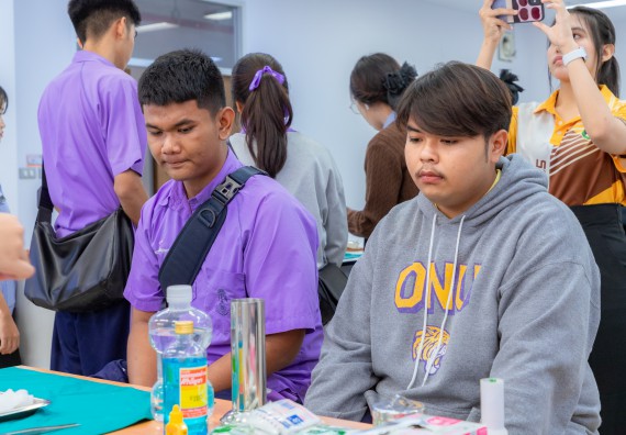 ภาพกิจกรรม  คณะวิทยาศาสตร์และเทคโนโลยี มหาวิทยาลัยราชภัฏกำแพงเพชร จัดกิจกรรมค่ายวิทยาศาสตร์สร้างสรรค์ ปั้นฝันเยาวชน ปีการศึกษา 2568