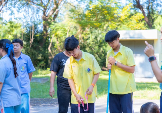 ภาพกิจกรรม  คณะวิทยาศาสตร์และเทคโนโลยี มหาวิทยาลัยราชภัฏกำแพงเพชร จัดกิจกรรมค่ายวิทยาศาสตร์สร้างสรรค์ ปั้นฝันเยาวชน ปีการศึกษา 2568