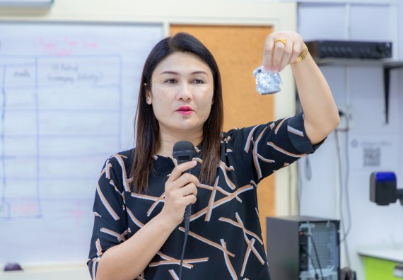 ภาพกิจกรรม  คณะวิทยาศาสตร์และเทคโนโลยี มหาวิทยาลัยราชภัฏกำแพงเพชร จัดกิจกรรมค่ายวิทยาศาสตร์สร้างสรรค์ ปั้นฝันเยาวชน ปีการศึกษา 2568