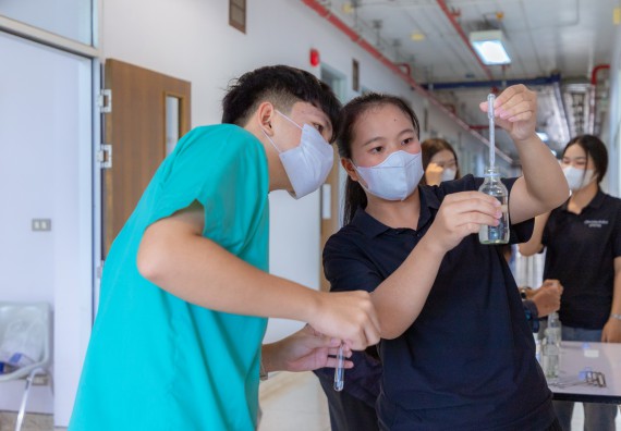 ภาพกิจกรรม  คณะวิทยาศาสตร์และเทคโนโลยี มหาวิทยาลัยราชภัฏกำแพงเพชร จัดกิจกรรมค่ายวิทยาศาสตร์สร้างสรรค์ ปั้นฝันเยาวชน ปีการศึกษา 2568