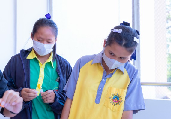 ภาพกิจกรรม  คณะวิทยาศาสตร์และเทคโนโลยี มหาวิทยาลัยราชภัฏกำแพงเพชร จัดกิจกรรมค่ายวิทยาศาสตร์สร้างสรรค์ ปั้นฝันเยาวชน ปีการศึกษา 2568