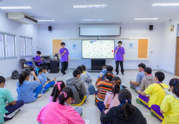 ภาพกิจกรรม  คณะวิทยาศาสตร์และเทคโนโลยี มหาวิทยาลัยราชภัฏกำแพงเพชร จัดกิจกรรมค่ายวิทยาศาสตร์สร้างสรรค์ ปั้นฝันเยาวชน ปีการศึกษา 2568