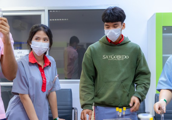 ภาพกิจกรรม  คณะวิทยาศาสตร์และเทคโนโลยี มหาวิทยาลัยราชภัฏกำแพงเพชร จัดกิจกรรมค่ายวิทยาศาสตร์สร้างสรรค์ ปั้นฝันเยาวชน ปีการศึกษา 2568