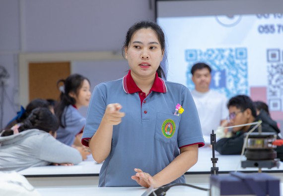 ภาพกิจกรรม  คณะวิทยาศาสตร์และเทคโนโลยี มหาวิทยาลัยราชภัฏกำแพงเพชร จัดกิจกรรมค่ายวิทยาศาสตร์สร้างสรรค์ ปั้นฝันเยาวชน ปีการศึกษา 2568