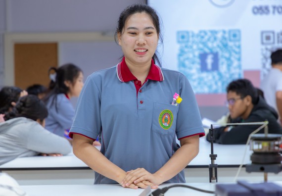 ภาพกิจกรรม  คณะวิทยาศาสตร์และเทคโนโลยี มหาวิทยาลัยราชภัฏกำแพงเพชร จัดกิจกรรมค่ายวิทยาศาสตร์สร้างสรรค์ ปั้นฝันเยาวชน ปีการศึกษา 2568