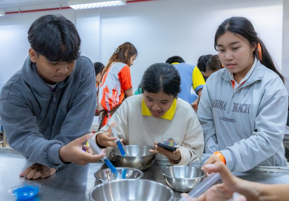 ภาพกิจกรรม  คณะวิทยาศาสตร์และเทคโนโลยี มหาวิทยาลัยราชภัฏกำแพงเพชร จัดกิจกรรมค่ายวิทยาศาสตร์สร้างสรรค์ ปั้นฝันเยาวชน ปีการศึกษา 2568