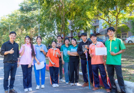 ภาพกิจกรรม  คณะวิทยาศาสตร์และเทคโนโลยี มหาวิทยาลัยราชภัฏกำแพงเพชร จัดกิจกรรมค่ายวิทยาศาสตร์สร้างสรรค์ ปั้นฝันเยาวชน ปีการศึกษา 2568