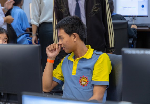 ภาพกิจกรรม  คณะวิทยาศาสตร์และเทคโนโลยี มหาวิทยาลัยราชภัฏกำแพงเพชร จัดกิจกรรมค่ายวิทยาศาสตร์สร้างสรรค์ ปั้นฝันเยาวชน ปีการศึกษา 2568