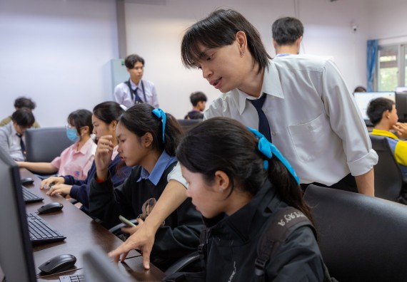 ภาพกิจกรรม  คณะวิทยาศาสตร์และเทคโนโลยี มหาวิทยาลัยราชภัฏกำแพงเพชร จัดกิจกรรมค่ายวิทยาศาสตร์สร้างสรรค์ ปั้นฝันเยาวชน ปีการศึกษา 2568