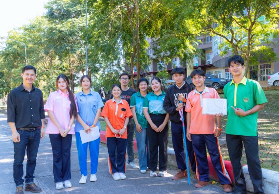 ภาพกิจกรรม  คณะวิทยาศาสตร์และเทคโนโลยี มหาวิทยาลัยราชภัฏกำแพงเพชร จัดกิจกรรมค่ายวิทยาศาสตร์สร้างสรรค์ ปั้นฝันเยาวชน ปีการศึกษา 2568