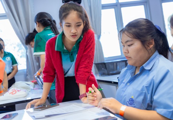 ภาพกิจกรรม  คณะวิทยาศาสตร์และเทคโนโลยี มหาวิทยาลัยราชภัฏกำแพงเพชร จัดกิจกรรมค่ายวิทยาศาสตร์สร้างสรรค์ ปั้นฝันเยาวชน ปีการศึกษา 2568