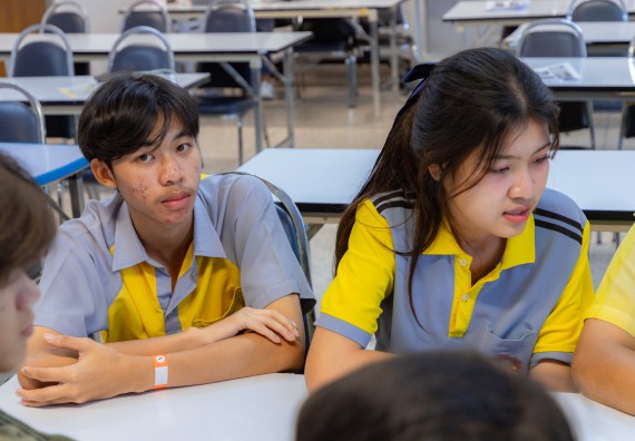 ภาพกิจกรรม  คณะวิทยาศาสตร์และเทคโนโลยี มหาวิทยาลัยราชภัฏกำแพงเพชร จัดกิจกรรมค่ายวิทยาศาสตร์สร้างสรรค์ ปั้นฝันเยาวชน ปีการศึกษา 2568