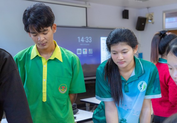 ภาพกิจกรรม  คณะวิทยาศาสตร์และเทคโนโลยี มหาวิทยาลัยราชภัฏกำแพงเพชร จัดกิจกรรมค่ายวิทยาศาสตร์สร้างสรรค์ ปั้นฝันเยาวชน ปีการศึกษา 2568