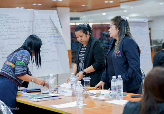 ภาพกิจกรรม  คณะวิทยาศาสตร์และเทคโนโลยี เข้าร่วมจัดทำแผนการดำเนินงานระยะ 3 ปี (พ.ศ. 2570–2572)