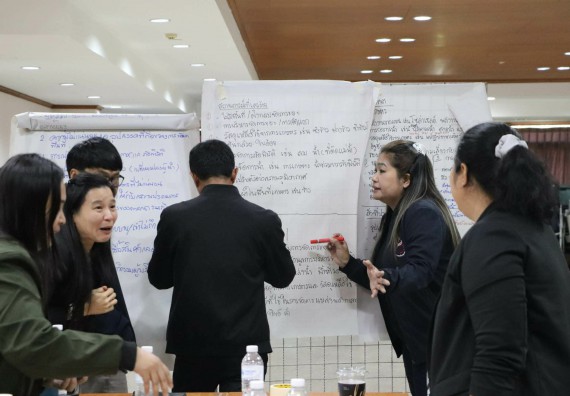 ภาพกิจกรรม  คณะวิทยาศาสตร์และเทคโนโลยี เข้าร่วมจัดทำแผนการดำเนินงานระยะ 3 ปี (พ.ศ. 2570–2572)