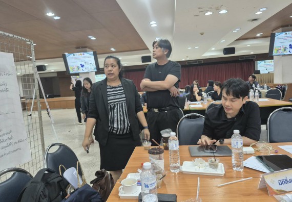 ภาพกิจกรรม  คณะวิทยาศาสตร์และเทคโนโลยี เข้าร่วมจัดทำแผนการดำเนินงานระยะ 3 ปี (พ.ศ. 2570–2572)