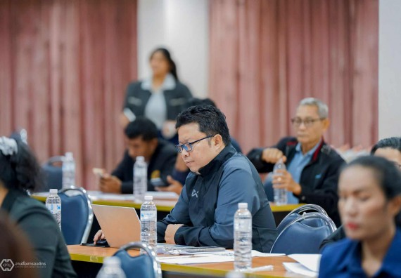 ภาพกิจกรรม  คณะวิทยาศาสตร์และเทคโนโลยี เข้าร่วมจัดทำแผนการดำเนินงานระยะ 3 ปี (พ.ศ. 2570–2572)