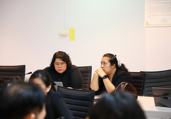 ภาพกิจกรรม  คณะวิทยาศาสตร์และเทคโนโลยี มหาวิทยาลัยราชภัฏกำแพงเพชร จัดกิจกรรมชี้แจงขั้นตอนการกรอกแผนการเรียนออนไลน์ ประจาปีการศึกษา 2569