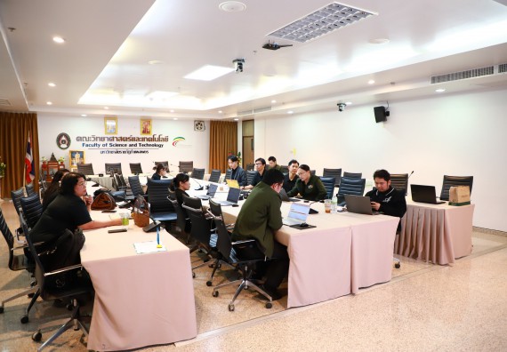 ภาพกิจกรรม  คณะวิทยาศาสตร์และเทคโนโลยี มหาวิทยาลัยราชภัฏกำแพงเพชร จัดกิจกรรมชี้แจงขั้นตอนการกรอกแผนการเรียนออนไลน์ ประจาปีการศึกษา 2569