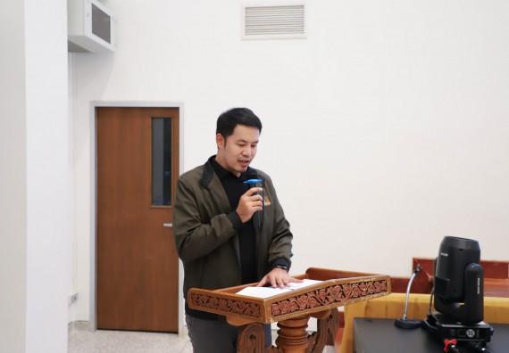 ภาพกิจกรรม  คณะวิทยาศาสตร์และเทคโนโลยี มหาวิทยาลัยราชภัฏกำแพงเพชร จัดกิจกรรมอบรมเชิงปฏิบัติการหลักสูตรการเอาตัวรอดจากภัยพิบัติและการปฐมพยาบาลเบื้องต้น