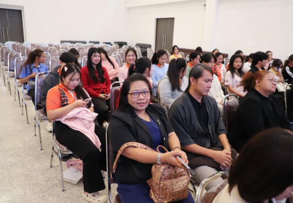 ภาพกิจกรรม  คณะวิทยาศาสตร์และเทคโนโลยี มหาวิทยาลัยราชภัฏกำแพงเพชร จัดกิจกรรมอบรมเชิงปฏิบัติการหลักสูตรการเอาตัวรอดจากภัยพิบัติและการปฐมพยาบาลเบื้องต้น