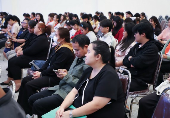 ภาพกิจกรรม  คณะวิทยาศาสตร์และเทคโนโลยี มหาวิทยาลัยราชภัฏกำแพงเพชร จัดกิจกรรมอบรมเชิงปฏิบัติการหลักสูตรการเอาตัวรอดจากภัยพิบัติและการปฐมพยาบาลเบื้องต้น