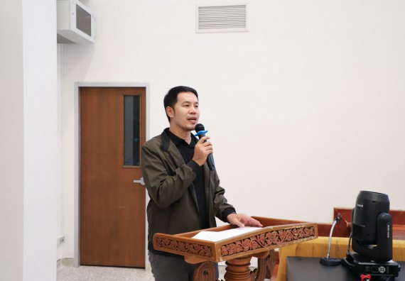 ภาพกิจกรรม  คณะวิทยาศาสตร์และเทคโนโลยี มหาวิทยาลัยราชภัฏกำแพงเพชร จัดกิจกรรมอบรมเชิงปฏิบัติการหลักสูตรการเอาตัวรอดจากภัยพิบัติและการปฐมพยาบาลเบื้องต้น