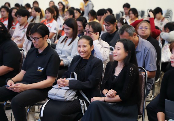 ภาพกิจกรรม  คณะวิทยาศาสตร์และเทคโนโลยี มหาวิทยาลัยราชภัฏกำแพงเพชร จัดกิจกรรมอบรมเชิงปฏิบัติการหลักสูตรการเอาตัวรอดจากภัยพิบัติและการปฐมพยาบาลเบื้องต้น