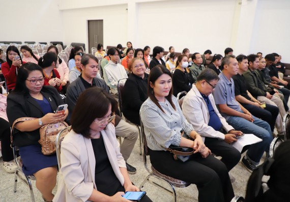 ภาพกิจกรรม  คณะวิทยาศาสตร์และเทคโนโลยี มหาวิทยาลัยราชภัฏกำแพงเพชร จัดกิจกรรมอบรมเชิงปฏิบัติการหลักสูตรการเอาตัวรอดจากภัยพิบัติและการปฐมพยาบาลเบื้องต้น