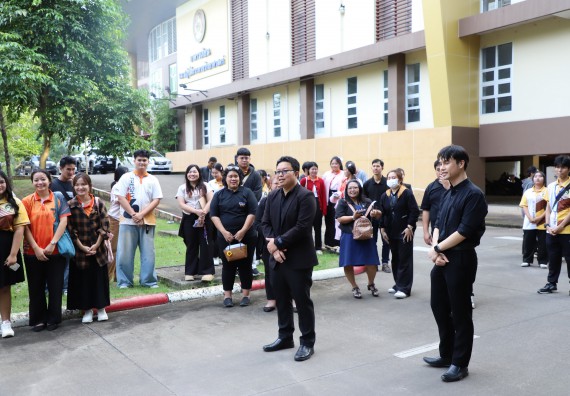 ภาพกิจกรรม  คณะวิทยาศาสตร์และเทคโนโลยี มหาวิทยาลัยราชภัฏกำแพงเพชร จัดกิจกรรมอบรมเชิงปฏิบัติการหลักสูตรการเอาตัวรอดจากภัยพิบัติและการปฐมพยาบาลเบื้องต้น