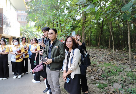 ภาพกิจกรรม  คณะวิทยาศาสตร์และเทคโนโลยี มหาวิทยาลัยราชภัฏกำแพงเพชร จัดกิจกรรมอบรมเชิงปฏิบัติการหลักสูตรการเอาตัวรอดจากภัยพิบัติและการปฐมพยาบาลเบื้องต้น