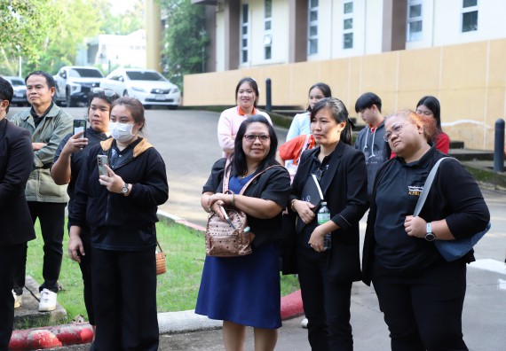 ภาพกิจกรรม  คณะวิทยาศาสตร์และเทคโนโลยี มหาวิทยาลัยราชภัฏกำแพงเพชร จัดกิจกรรมอบรมเชิงปฏิบัติการหลักสูตรการเอาตัวรอดจากภัยพิบัติและการปฐมพยาบาลเบื้องต้น