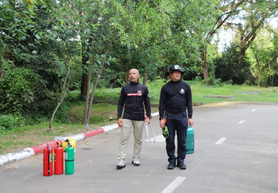 ภาพกิจกรรม  คณะวิทยาศาสตร์และเทคโนโลยี มหาวิทยาลัยราชภัฏกำแพงเพชร จัดกิจกรรมอบรมเชิงปฏิบัติการหลักสูตรการเอาตัวรอดจากภัยพิบัติและการปฐมพยาบาลเบื้องต้น