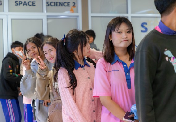 ภาพกิจกรรม  คณะวิทยาศาสตร์และเทคโนโลยี มหาวิทยาลัยราชภัฏกำแพงเพชร จัดกิจกรรมค่ายวิทยาศาสตร์สร้างสรรค์ ปั้นฝันเยาวชน ปีการศึกษา 2568