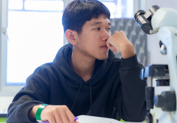 ภาพกิจกรรม  คณะวิทยาศาสตร์และเทคโนโลยี มหาวิทยาลัยราชภัฏกำแพงเพชร จัดกิจกรรมค่ายวิทยาศาสตร์สร้างสรรค์ ปั้นฝันเยาวชน ปีการศึกษา 2568