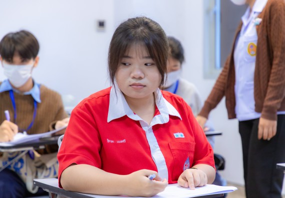 ภาพกิจกรรม  คณะวิทยาศาสตร์และเทคโนโลยี มหาวิทยาลัยราชภัฏกำแพงเพชร จัดกิจกรรมค่ายวิทยาศาสตร์สร้างสรรค์ ปั้นฝันเยาวชน ปีการศึกษา 2568