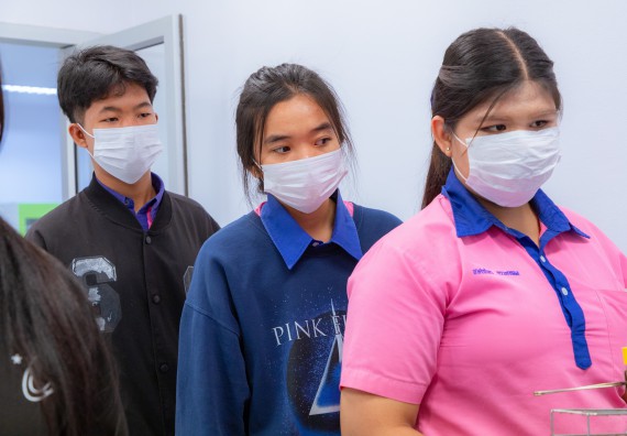 ภาพกิจกรรม  คณะวิทยาศาสตร์และเทคโนโลยี มหาวิทยาลัยราชภัฏกำแพงเพชร จัดกิจกรรมค่ายวิทยาศาสตร์สร้างสรรค์ ปั้นฝันเยาวชน ปีการศึกษา 2568