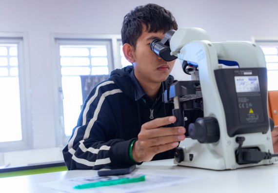 ภาพกิจกรรม  คณะวิทยาศาสตร์และเทคโนโลยี มหาวิทยาลัยราชภัฏกำแพงเพชร จัดกิจกรรมค่ายวิทยาศาสตร์สร้างสรรค์ ปั้นฝันเยาวชน ปีการศึกษา 2568