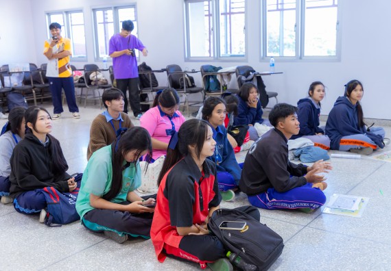 ภาพกิจกรรม  คณะวิทยาศาสตร์และเทคโนโลยี มหาวิทยาลัยราชภัฏกำแพงเพชร จัดกิจกรรมค่ายวิทยาศาสตร์สร้างสรรค์ ปั้นฝันเยาวชน ปีการศึกษา 2568