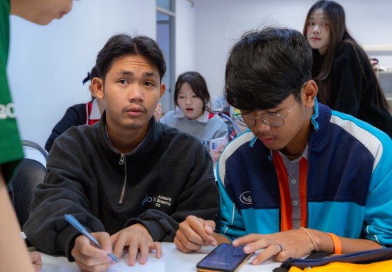 ภาพกิจกรรม  คณะวิทยาศาสตร์และเทคโนโลยี มหาวิทยาลัยราชภัฏกำแพงเพชร จัดกิจกรรมค่ายวิทยาศาสตร์สร้างสรรค์ ปั้นฝันเยาวชน ปีการศึกษา 2568