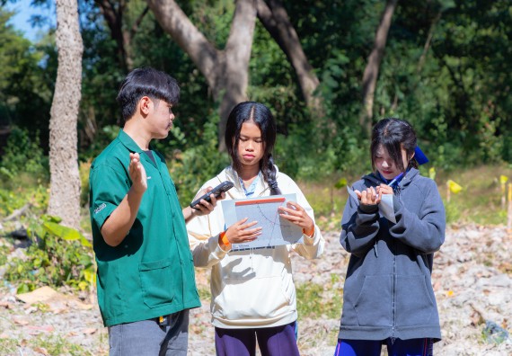 ภาพกิจกรรม  คณะวิทยาศาสตร์และเทคโนโลยี มหาวิทยาลัยราชภัฏกำแพงเพชร จัดกิจกรรมค่ายวิทยาศาสตร์สร้างสรรค์ ปั้นฝันเยาวชน ปีการศึกษา 2568