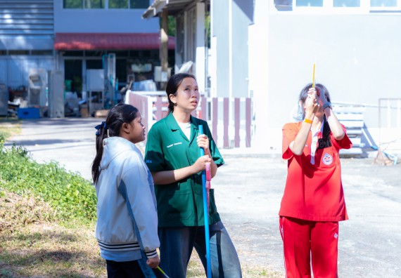 ภาพกิจกรรม  คณะวิทยาศาสตร์และเทคโนโลยี มหาวิทยาลัยราชภัฏกำแพงเพชร จัดกิจกรรมค่ายวิทยาศาสตร์สร้างสรรค์ ปั้นฝันเยาวชน ปีการศึกษา 2568